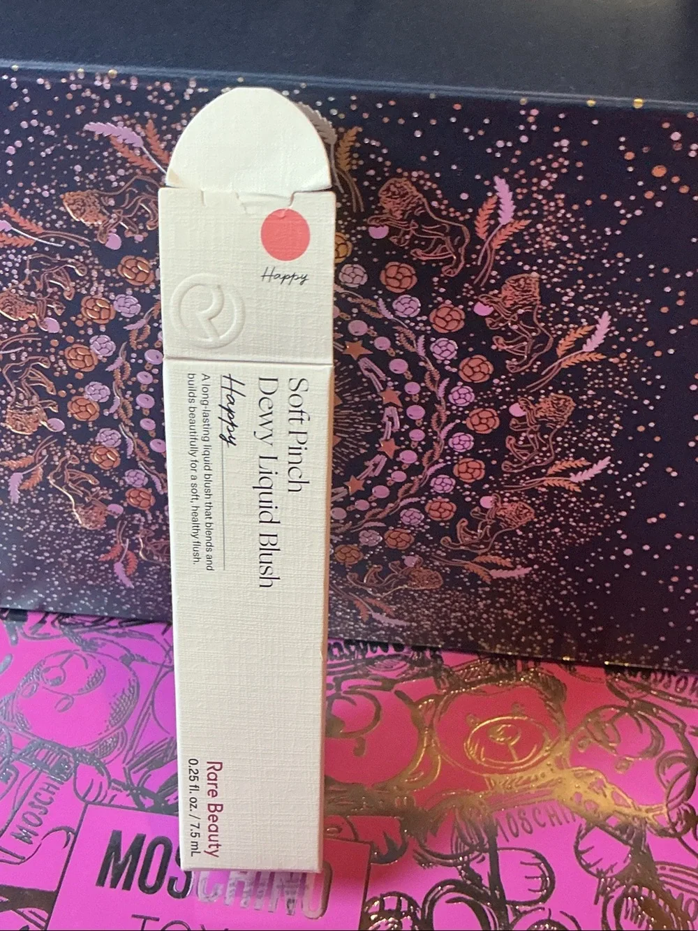 Rare Beauty Soft Pinch Dewy Liquid Blush - Peachy Pink (Happy)